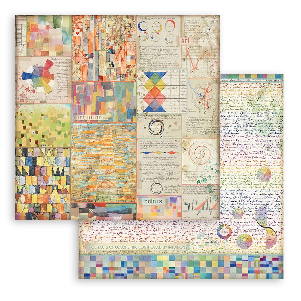 Bauhaus 8"x8" Scrapbooking Pad