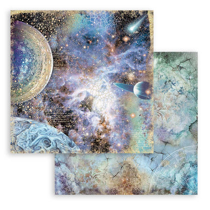 Cosmos Infinity Backgrounds 12"x12" Scrapbooking Pad