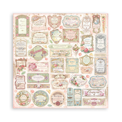 Rose Parfum 12"x12" Scrapbooking Pad