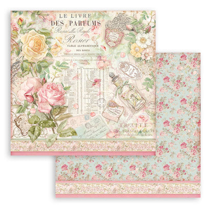 Rose Parfum 12"x12" Scrapbooking Pad