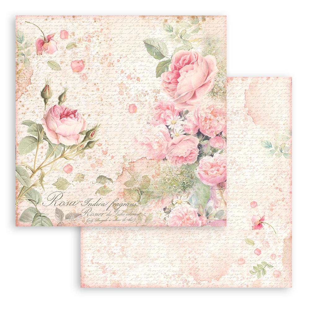 Rose Parfum 12"x12" Scrapbooking Pad