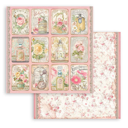 Rose Parfum 12"x12" Scrapbooking Pad