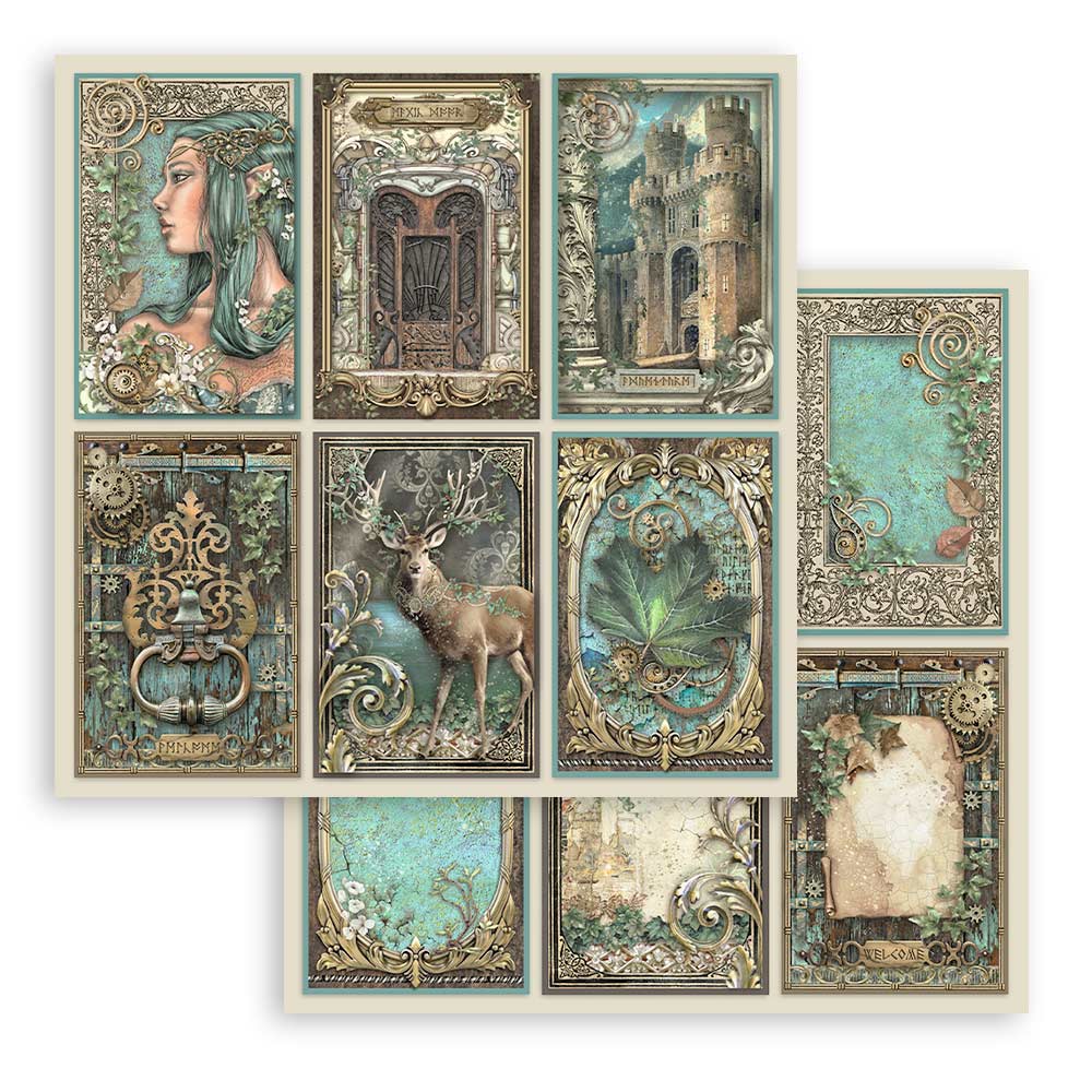 Magic Forest 12"x12" Scrapbooking Pad