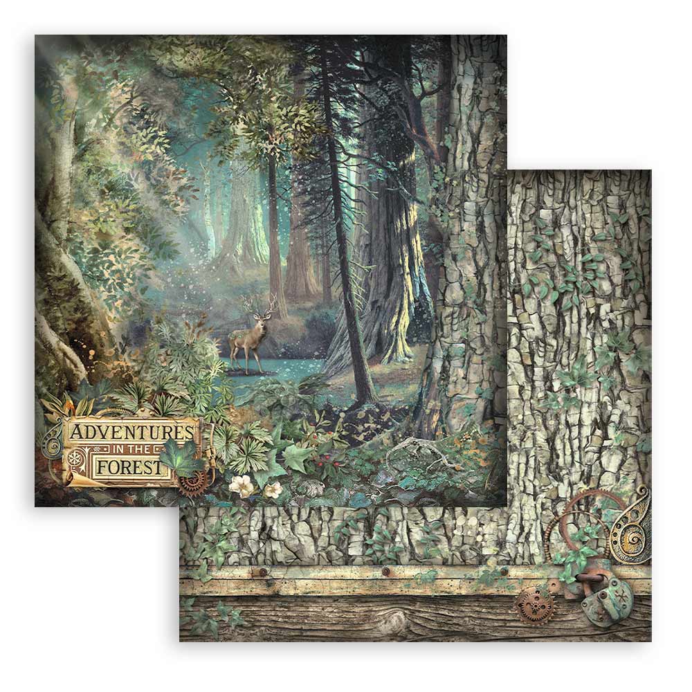 Magic Forest 8"x8" Scrapbooking Pad