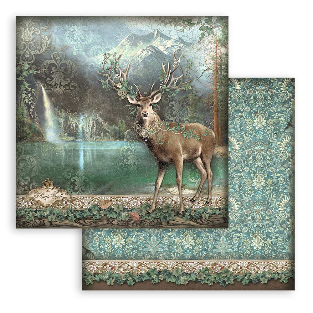 Magic Forest 8"x8" Scrapbooking Pad