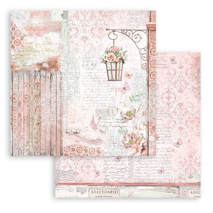 Roseland 8"x8" Scrapbooking Pad