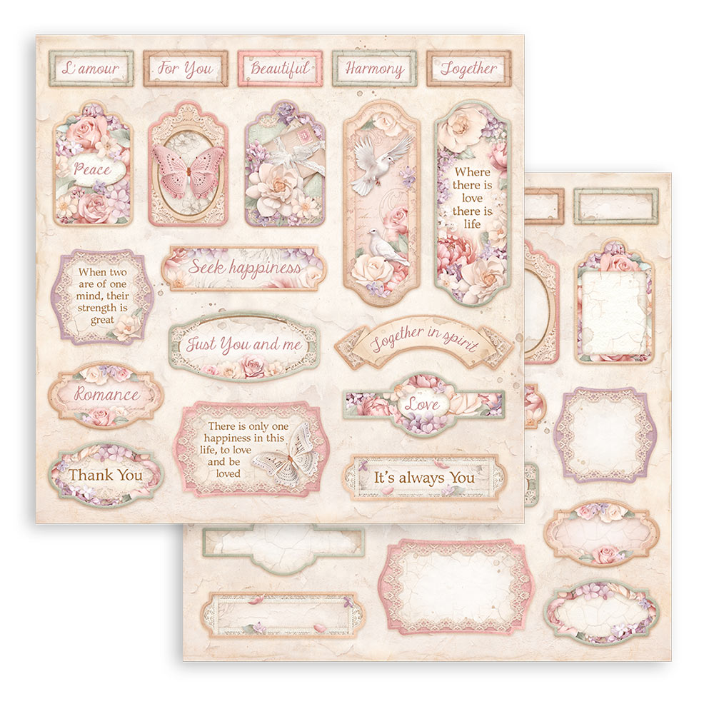 Romance Forever 12"x12" Scrapbooking Pad