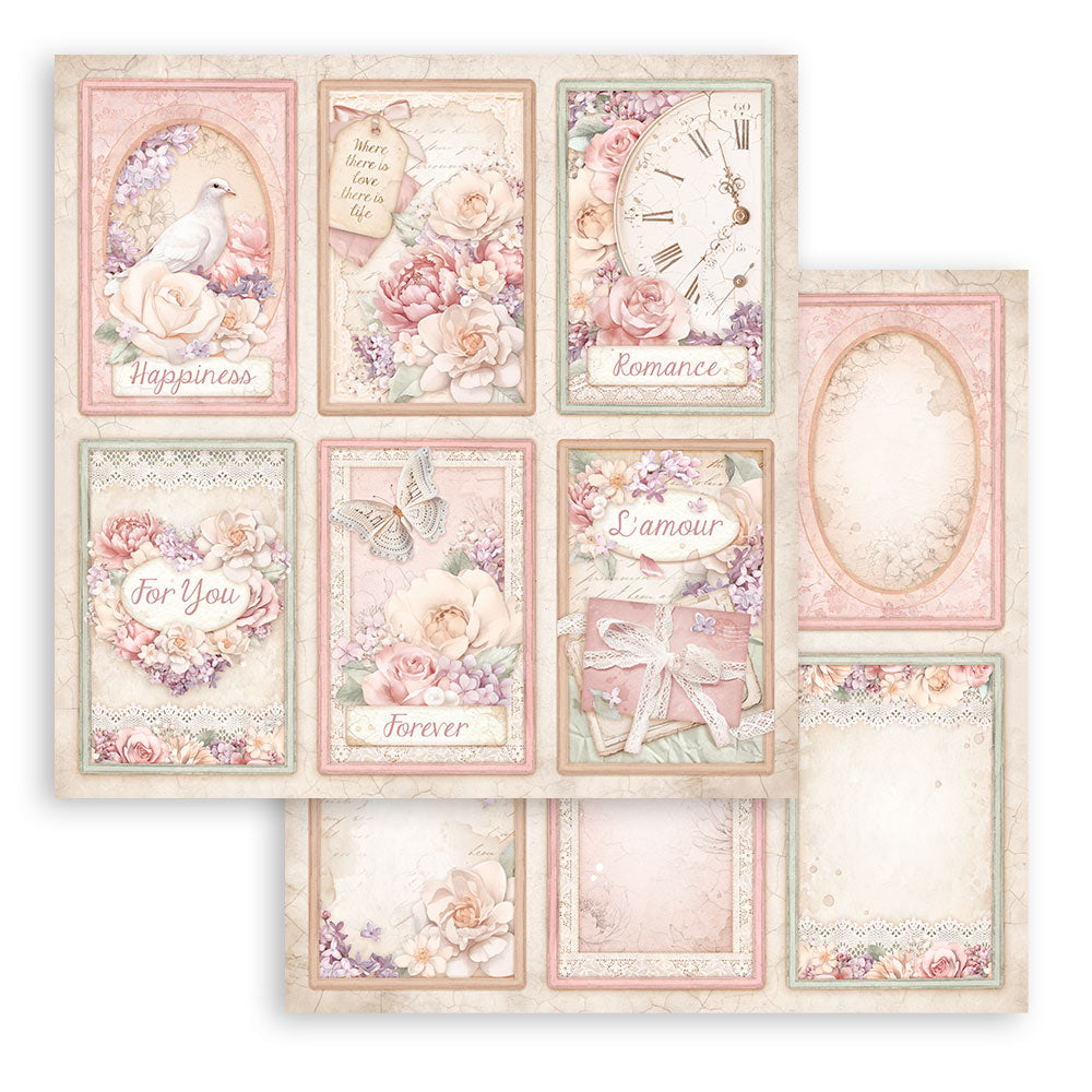 Romance Forever 8"x8" Scrapbooking Pad