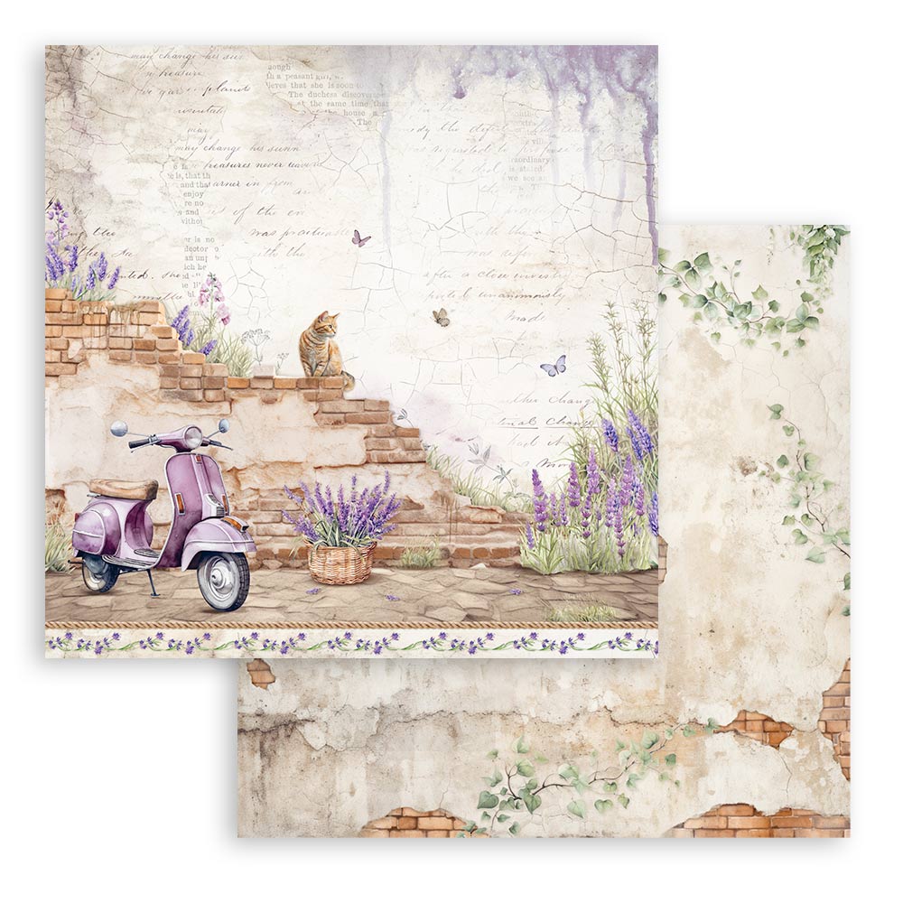 Lavender 12"x12" Scrapbooking Pad