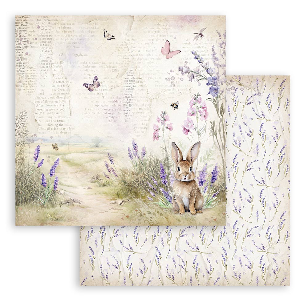 Lavender 12"x12" Scrapbooking Pad