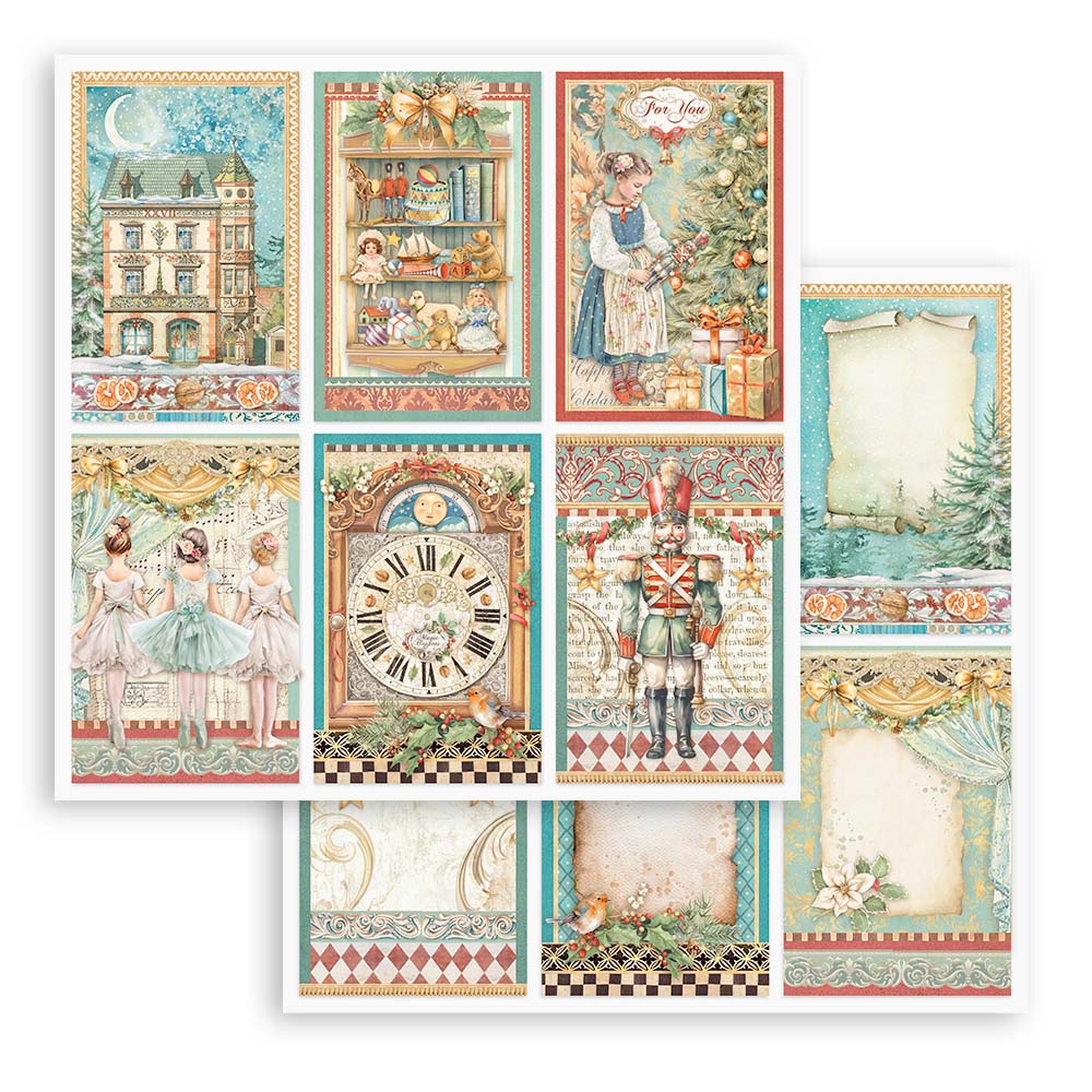 The Nutcracker 8"x8" Scrapbooking Pad