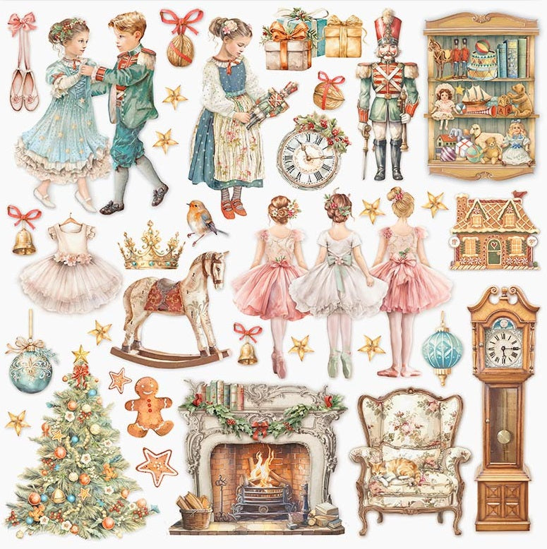 The Nutcracker 8"x8" Scrapbooking Pad