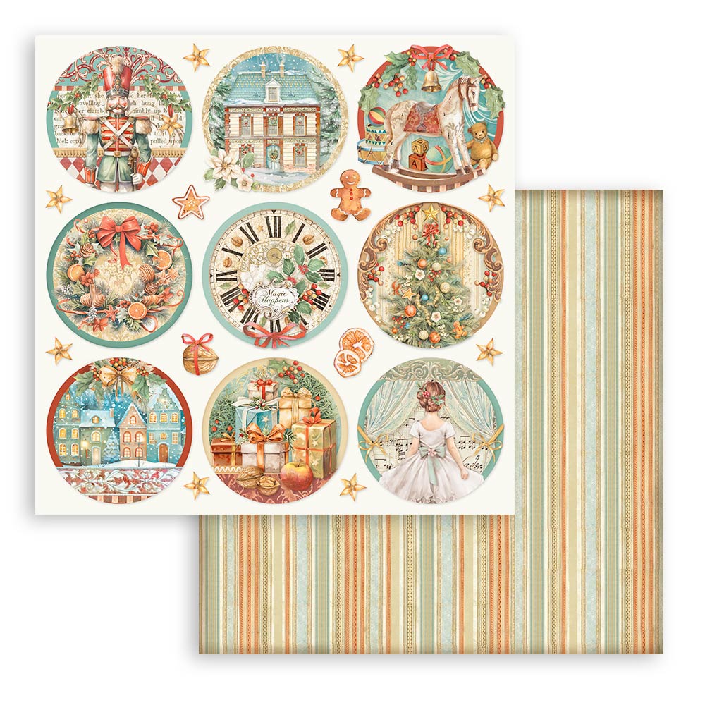 The Nutcracker 8"x8" Scrapbooking Pad