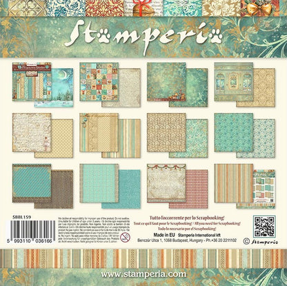 The Nutcracker Backgrounds 12"x12" Scrapbooking Pad