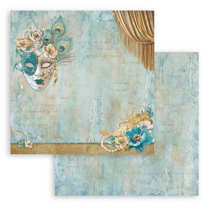Masquerade 8"x8" Scrapbooking Pad