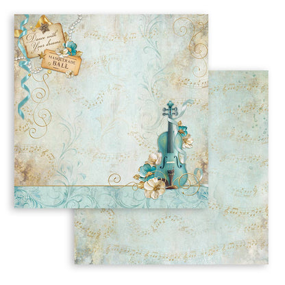 Masquerade 8"x8" Scrapbooking Pad