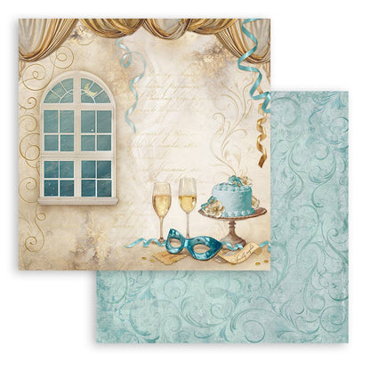 Masquerade 8"x8" Scrapbooking Pad