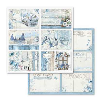 Blue Land 12"x12" Scrapbooking Pad