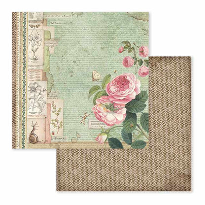 Spring Botanic 12"x12" Scrapbooking Pad