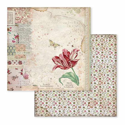 Spring Botanic 12"x12" Scrapbooking Pad