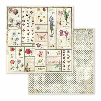 Spring Botanic 12"x12" Scrapbooking Pad