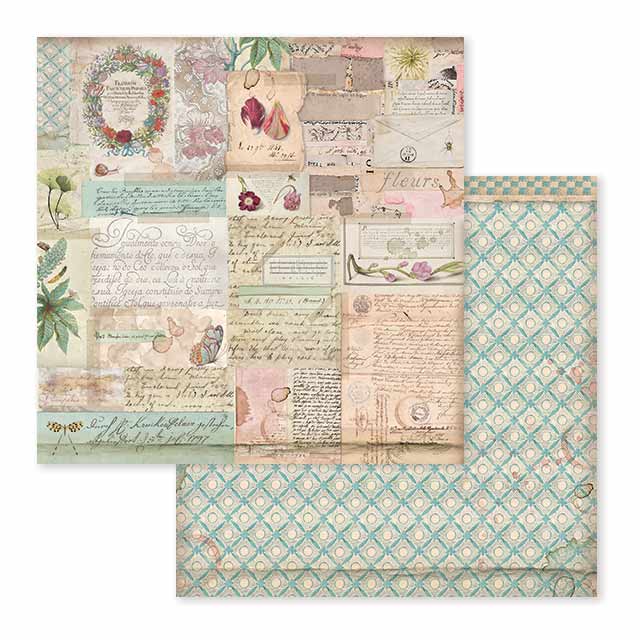 Spring Botanic 12"x12" Scrapbooking Pad