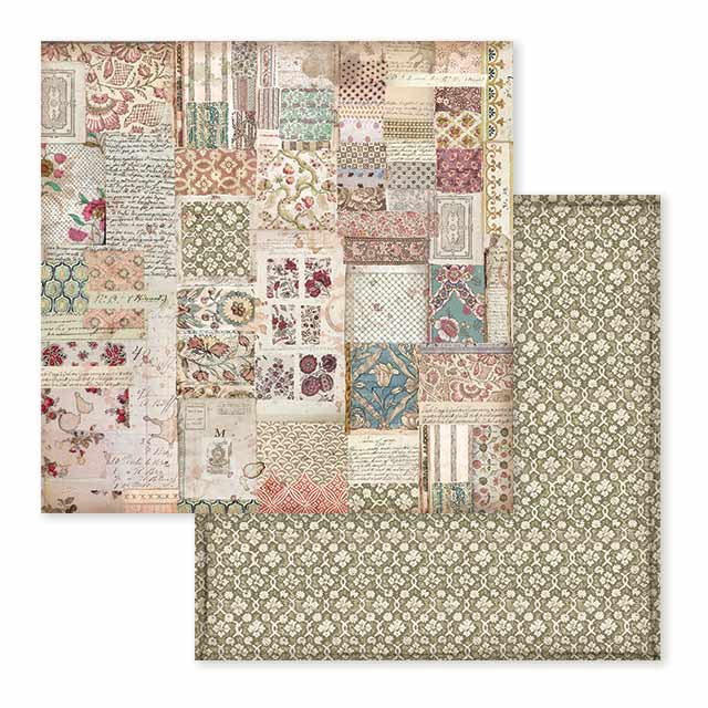 Spring Botanic 12"x12" Scrapbooking Pad