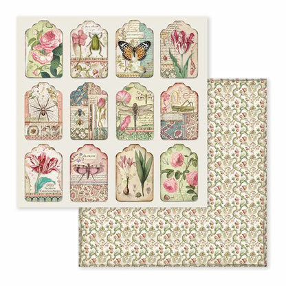 Spring Botanic 12"x12" Scrapbooking Pad