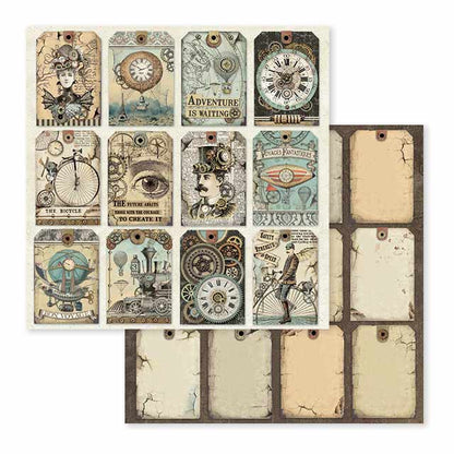 Voyages Fantastiques 12"x12" Scrapbooking Pad