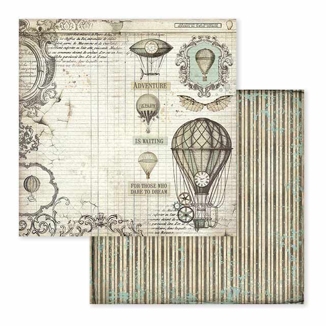 Voyages Fantastiques 12"x12" Scrapbooking Pad