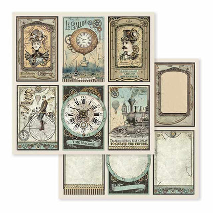 Voyages Fantastiques 12"x12" Scrapbooking Pad