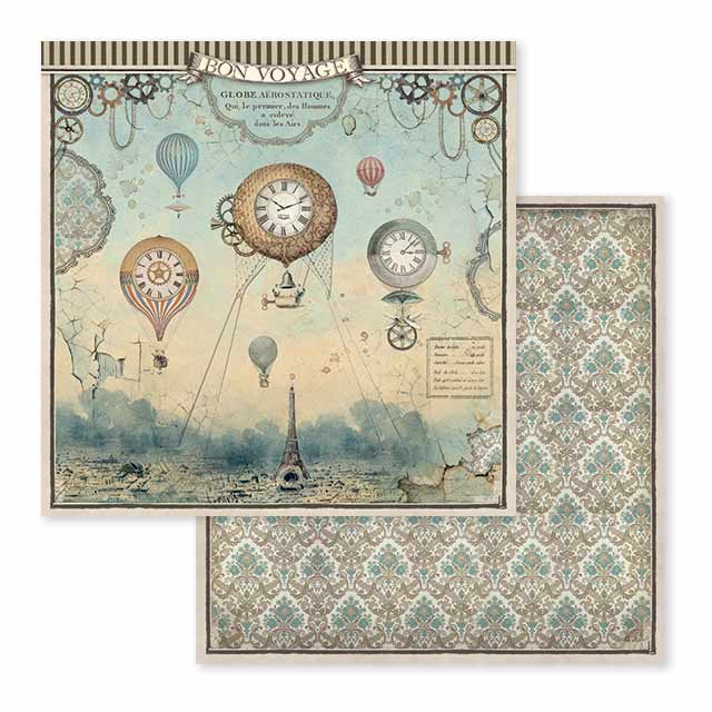 Voyages Fantastiques 12"x12" Scrapbooking Pad