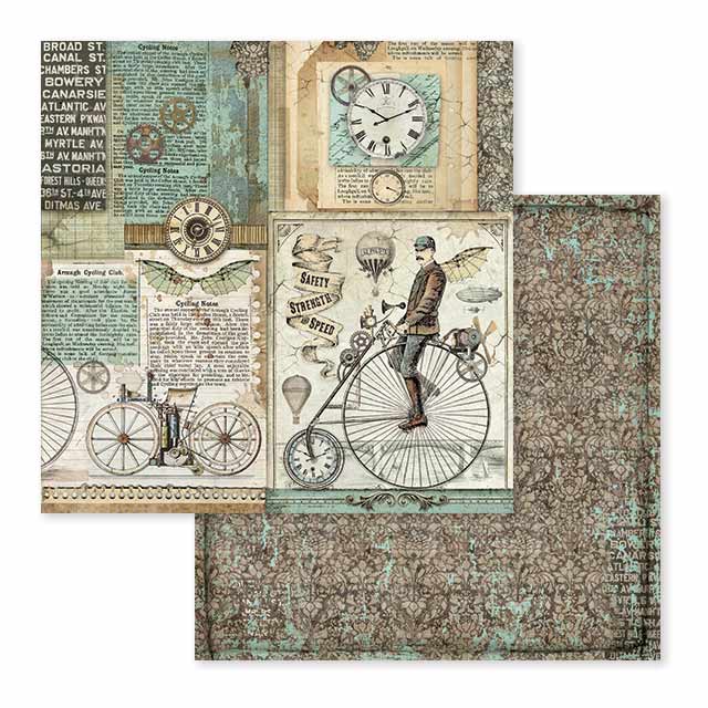 Voyages Fantastiques 12"x12" Scrapbooking Pad