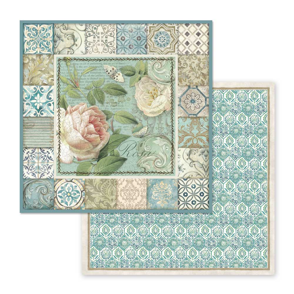 Azulejos 12"x12" Scrapbooking Pad