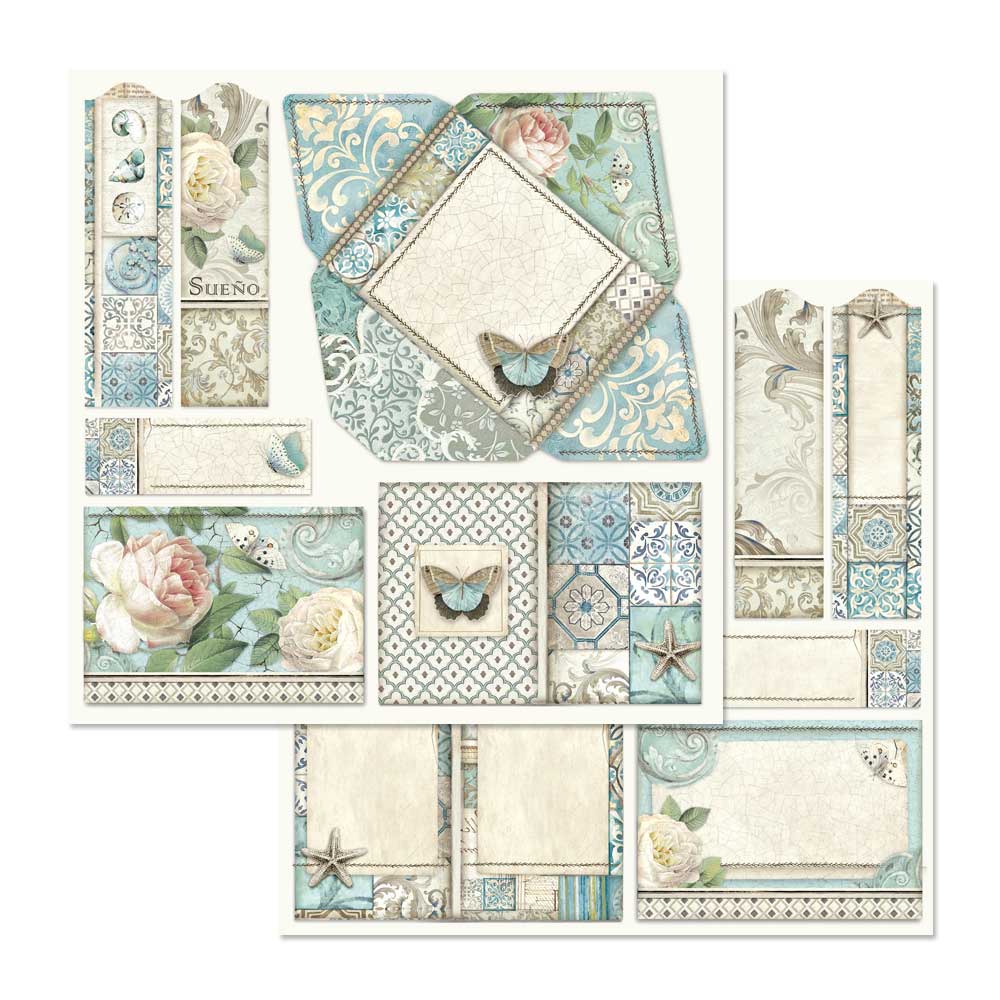 Azulejos 12"x12" Scrapbooking Pad