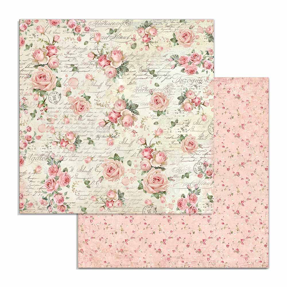 Pink Christmas 12"x12" Scrapbooking Pad