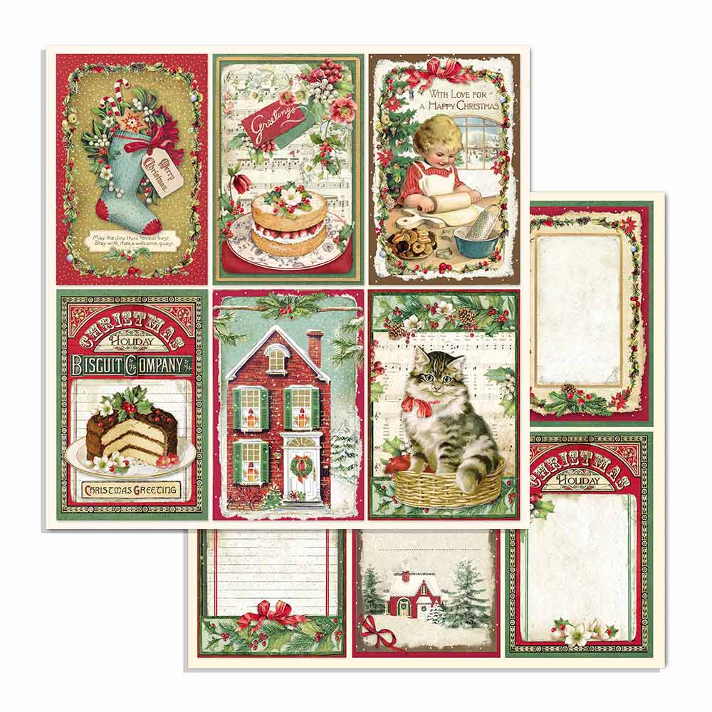 Classic Christmas 12"x12" Scrapbooking Pad