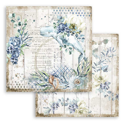 Romantic Sea Dream 12"x12" Scrapbooking Pad