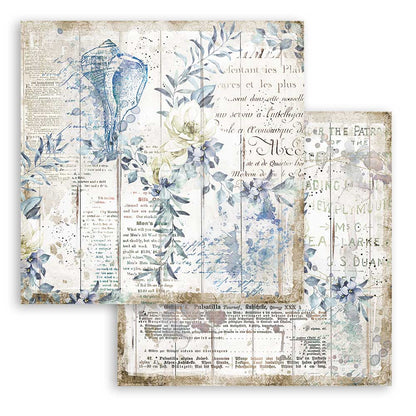 Romantic Sea Dream 12"x12" Scrapbooking Pad