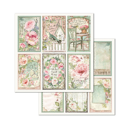 House of Roses 12"x12" Scrapbooking Pad