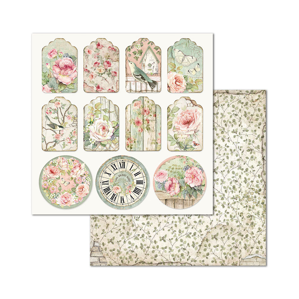 House of Roses 12"x12" Scrapbooking Pad