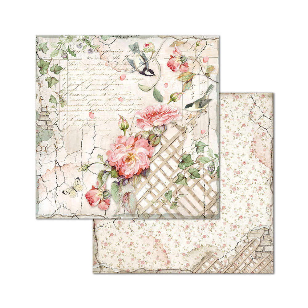 House of Roses 12"x12" Scrapbooking Pad