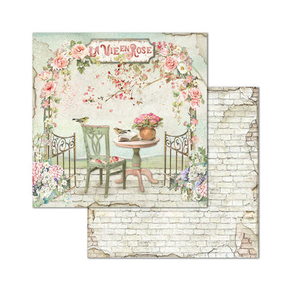 House of Roses 12"x12" Scrapbooking Pad