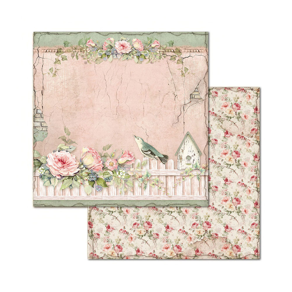 House of Roses 12"x12" Scrapbooking Pad