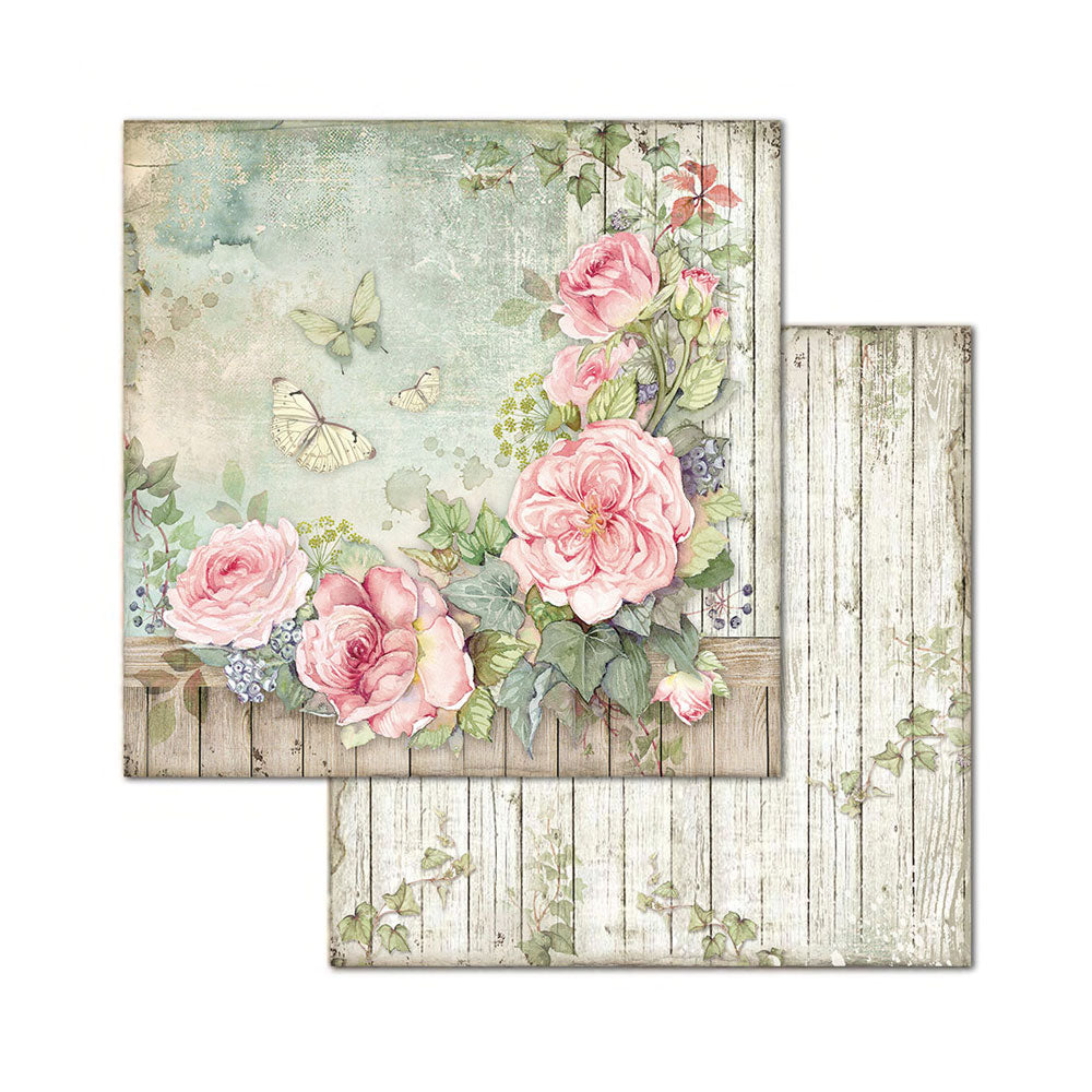 House of Roses 12"x12" Scrapbooking Pad