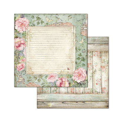 House of Roses 12"x12" Scrapbooking Pad