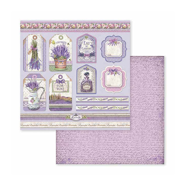 Provence 8"x8" Scrapbooking Pad