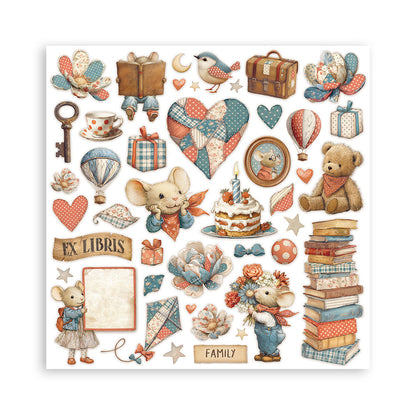 Family 8"x8" Scrapbooking Pad