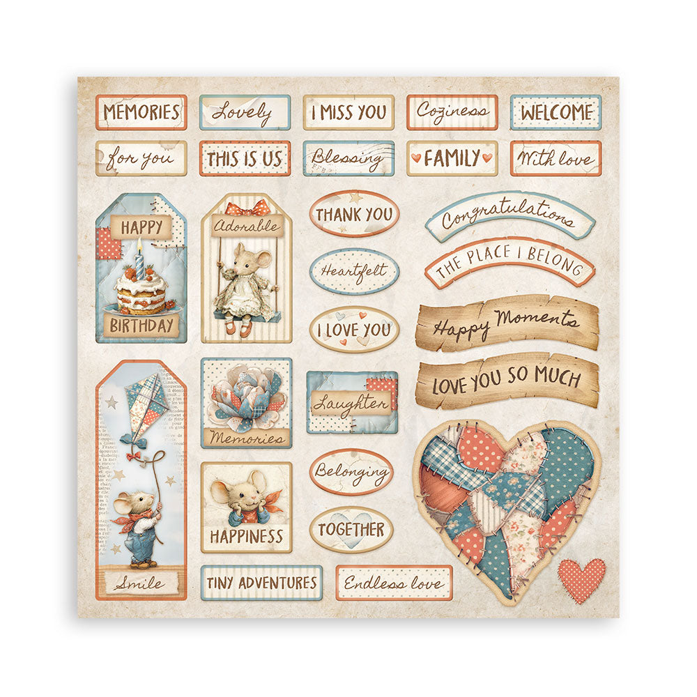 Family 8"x8" Scrapbooking Pad
