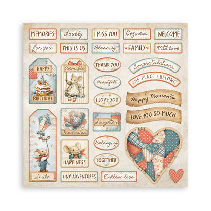 Family 8"x8" Scrapbooking Pad